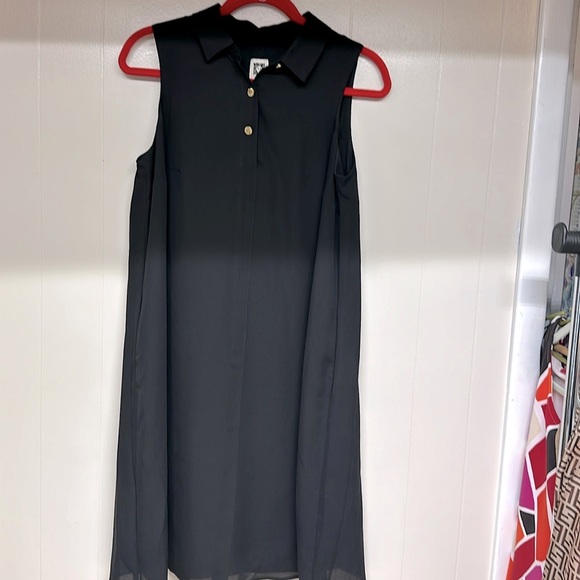 Anne  Klein Black lined Dress Size 4 - Picture 1 of 8